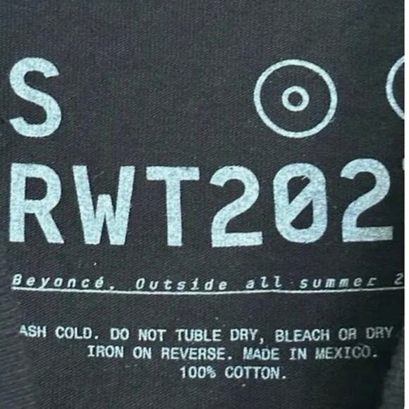 BEYONCE RENAISSANCE WORLD TOUR CHROMA GREEN HORSE TEE SIZE S NEW W/O TAG - Picture 4 of 9